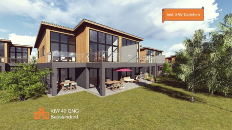Neubauprojekt Wohnquartier Q40 Tröstau – moderne, energieeffiziente Penthouse-Wohnung für Jung & Alt – für Menschen mit Mobilitätseinschränkung, 95709 Tröstau, Penthousewohnung