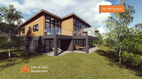 Neubauprojekt Wohnquartier Q40 Tröstau – moderne, energieeffiziente Wohnung – für Jung & Alt – für Menschen mit Mobilitätseinschränkung, 95709 Tröstau, Erdgeschosswohnung