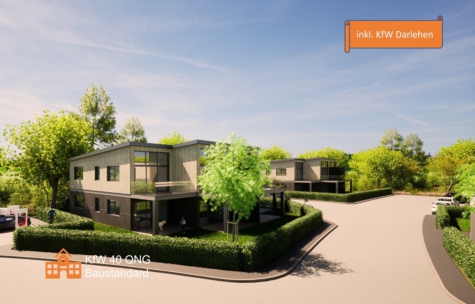 Neubauprojekt Wohnquartier Q40 Tröstau – moderne, energieeffiziente Wohnung – für Jung & Alt – für Menschen mit Mobilitätseinschränkung, 95709 Tröstau, Dachgeschosswohnung